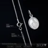 Beneficios y características del collar Virgen Milagrosa en plata 925 italiana, garantía de por vida y acabado brillante