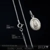 Ventajas y características de la cadena con dije de la virgen guadalupe en plata italy.