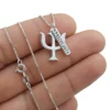 Dije de psicología en plata 925 con cadena para mujer - Joyería JShop Colombia